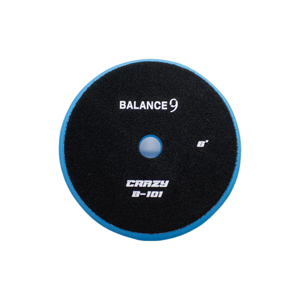 발란스나인 크레이지 B-101 155mm(6인치) 폼 패드 말벌용 블루 스펀지 패드